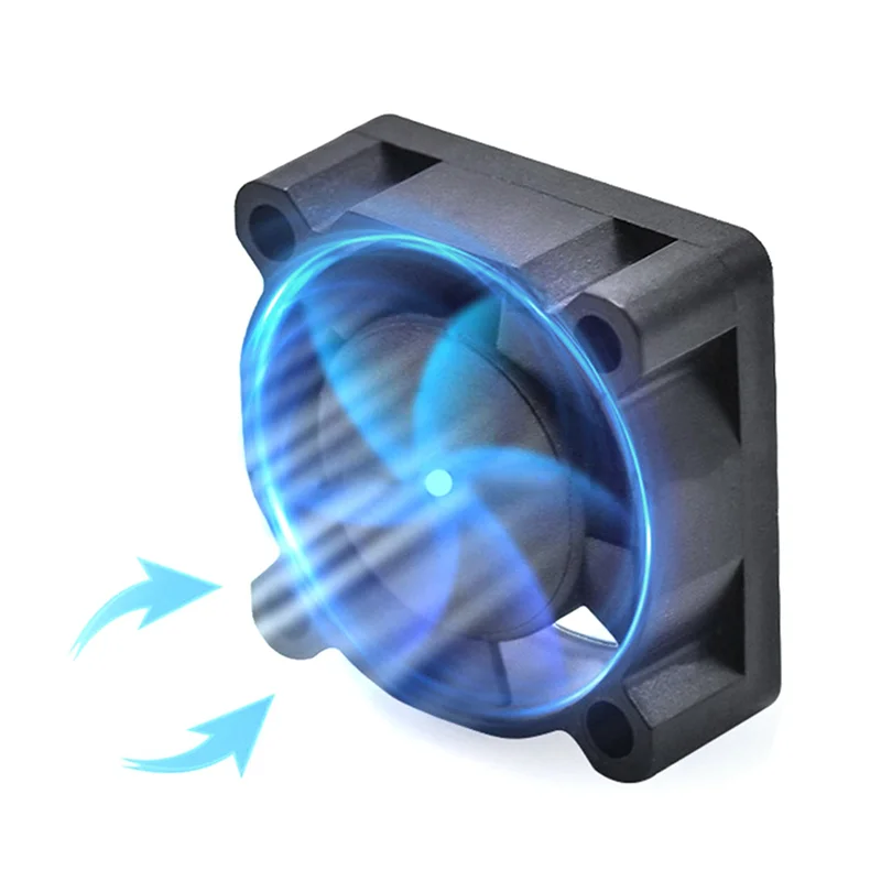 

3X 3D-принтер Hotend охлаждающий вентилятор мини-вентилятор охлаждения PWM контроль температуры для Bambu Lab P1S P1P