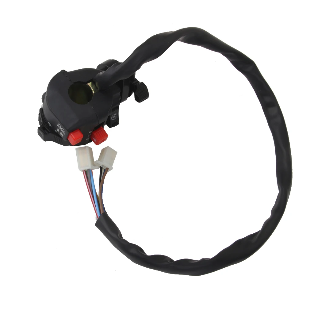 Universal 22mm Handlebar Kill Switch ATV Light Choke Start Switch Metal Plastic Assembly for 200 250 300cc - view 2