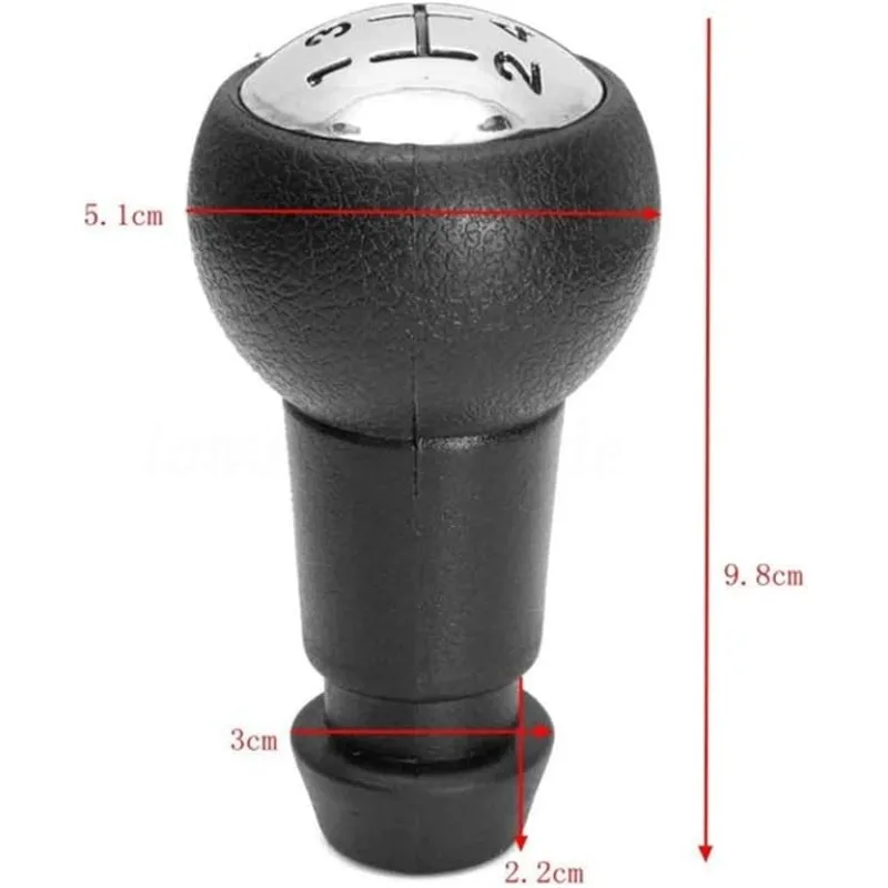 5 Speed Manual Gear Shift Knob Adapter for Peugeot 206 306 406 307 407 308 2008 3008 Citroen C2 C4 Saxo Xsara Picasso Berlingo