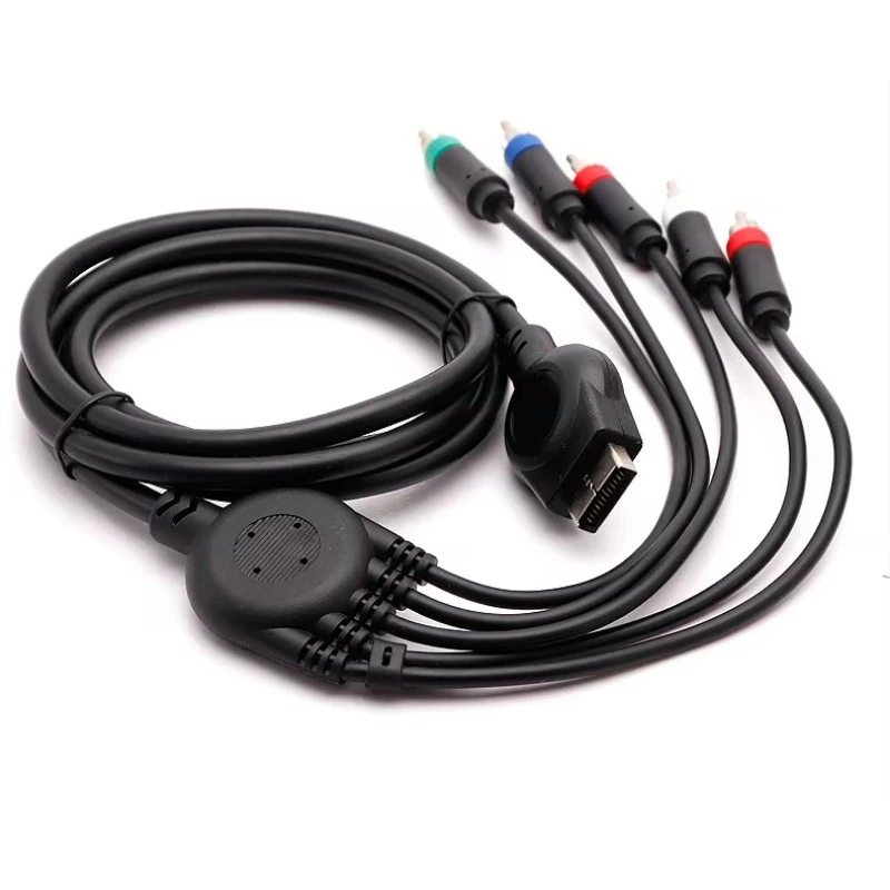 Set di cavi multi-uscita audio video AV da 1,8 m Componente TV HD per cavo RCA componente console di gioco Sony Playstation PS2 /PS3 /PS