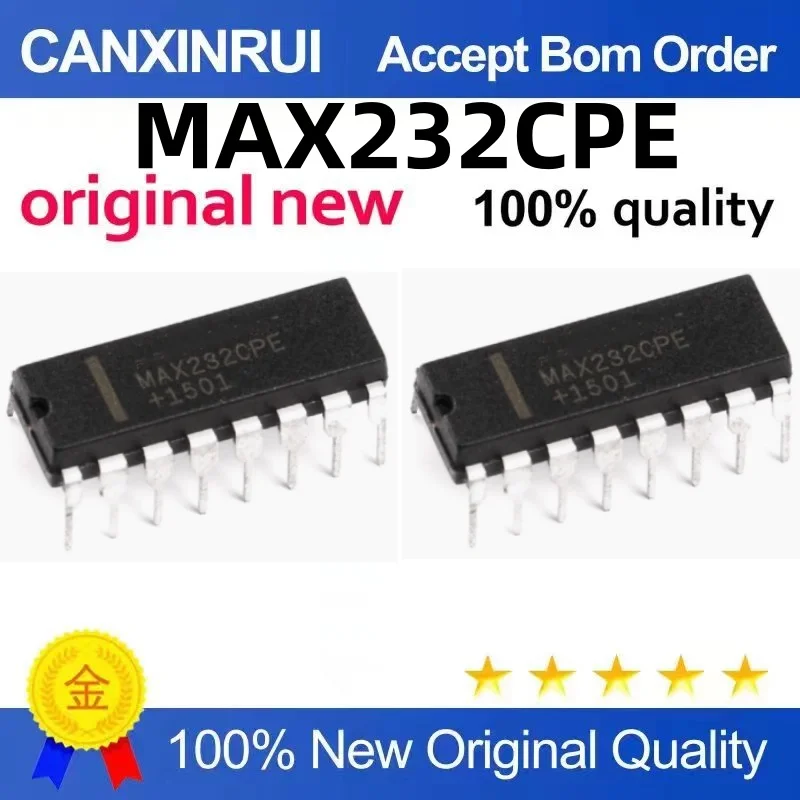 

（100 pieces）MAX232EPE MAX232CPE In-Line DIP16 Transceiver