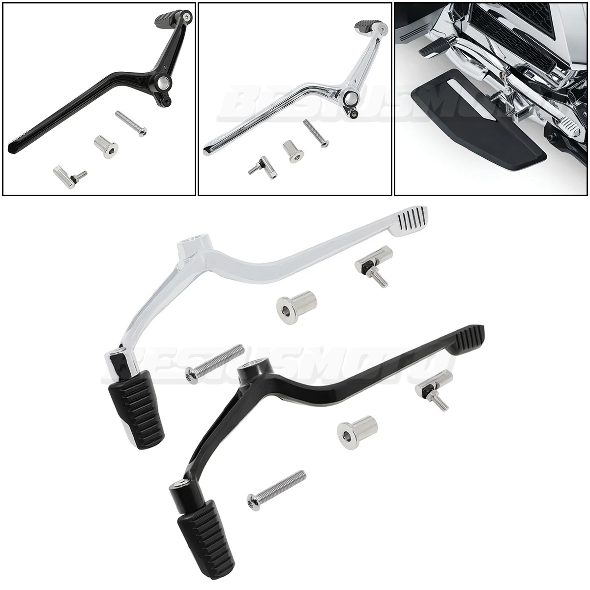 Motorcycle Parts Heel-Toe Shift Lever Shifter Foot For Honda Gold Wing GL1800 GL 1800 2018 2019 2020 2021 2022 2023