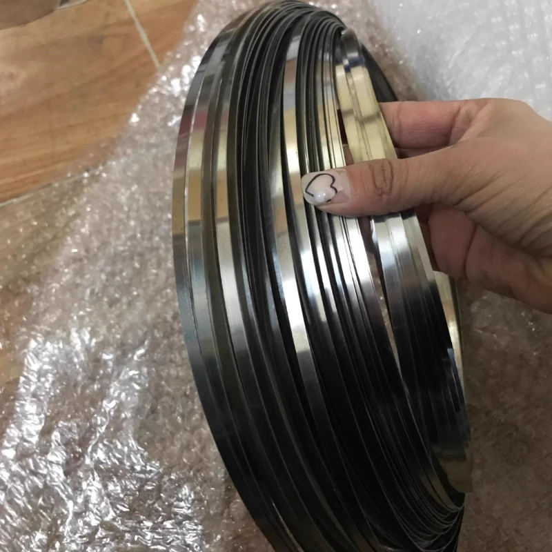 2M 304 Stainless Steel Strips, 0.1-0.8mm Thick X 2.5-8mm Width, Corrosion-Resistant Thin Metal Sheets Precision Parts