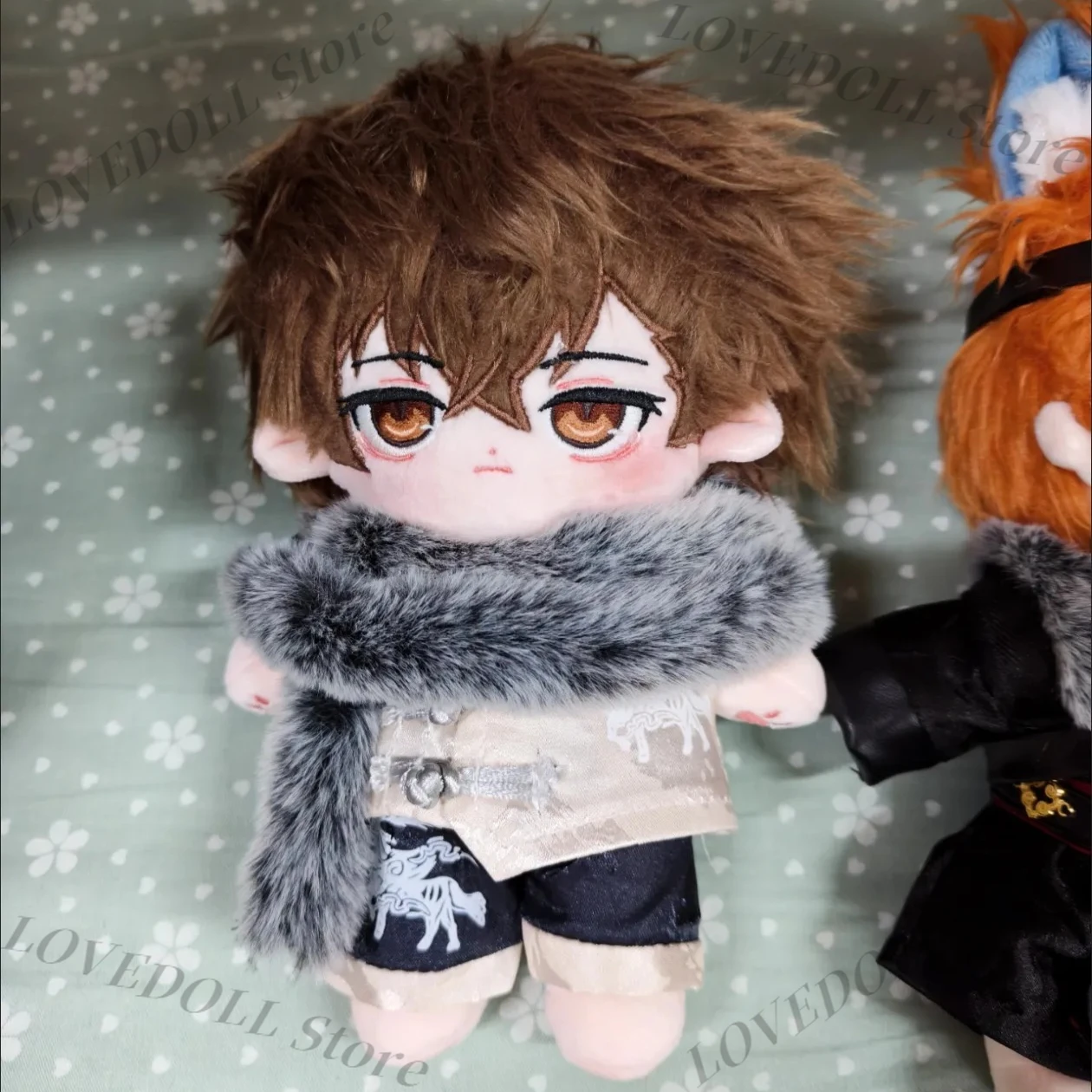 

Dazai Osamu Role Anime Cotton Body Stuffed Doll Cosplay 20cm Cute Boy Plushie Toys Cartoon Figure Plush Dolls For Xmas Gift