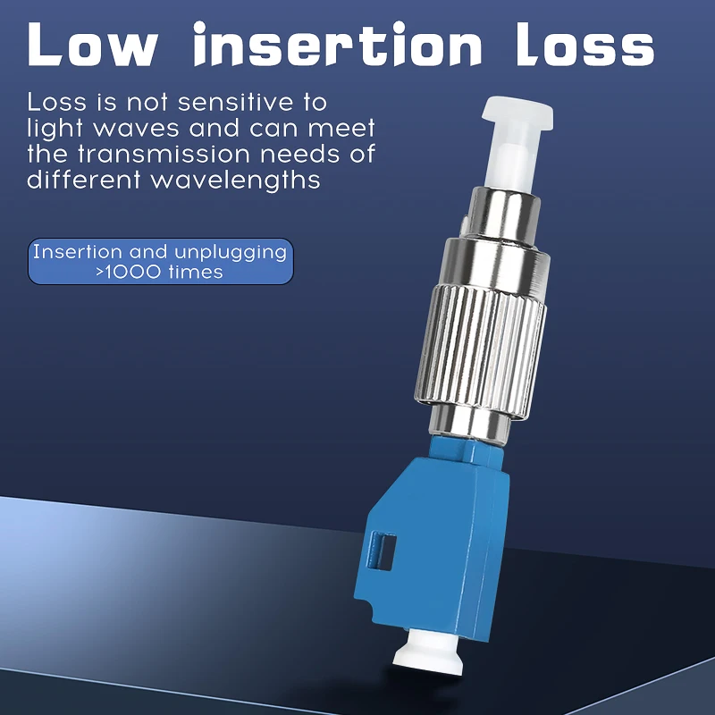 LC Female To FC Male OPM Optical Power Meter Visual Fault Locator Fiber Optic Hybrid Adapter simplex Single mode Optic