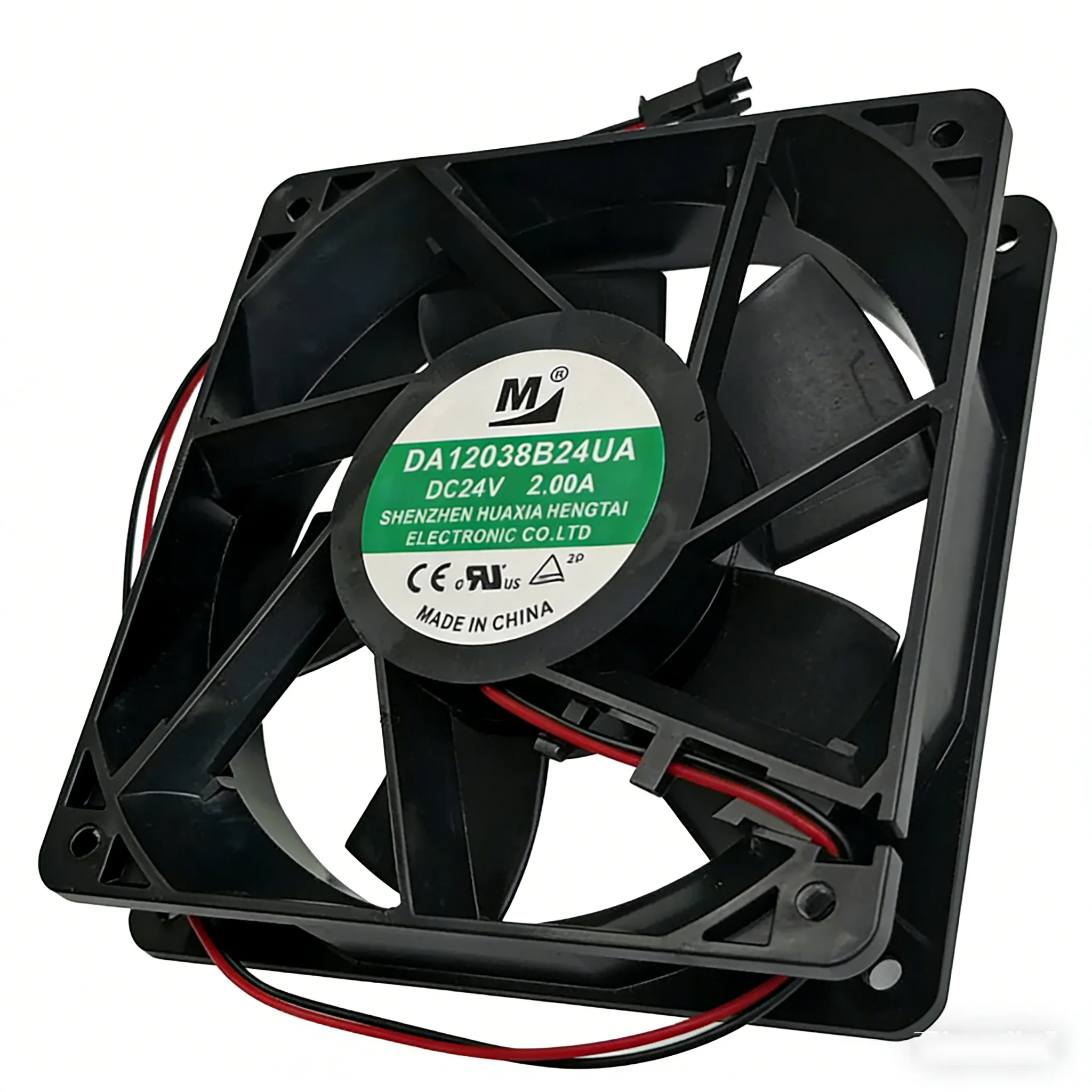 

Вентилятор охлаждения бесщеточный 24В 2.00А 120x120x38мм DA12038B24UA постоянного тока для инверторов и промышленного оборудования