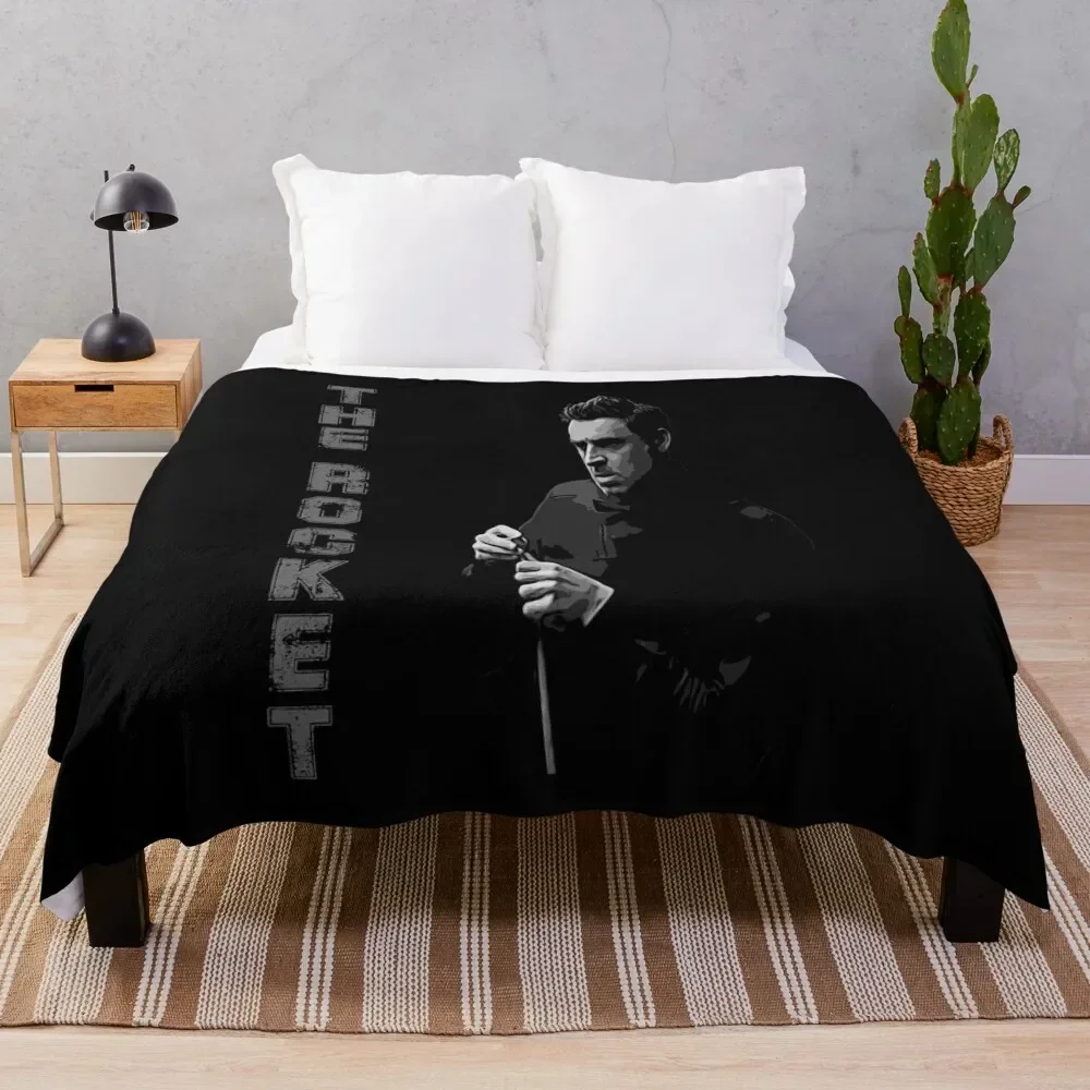 Ronnie Osullivan The Rocket Throw Blanket Luxury Designer heavy to sleep Blankets