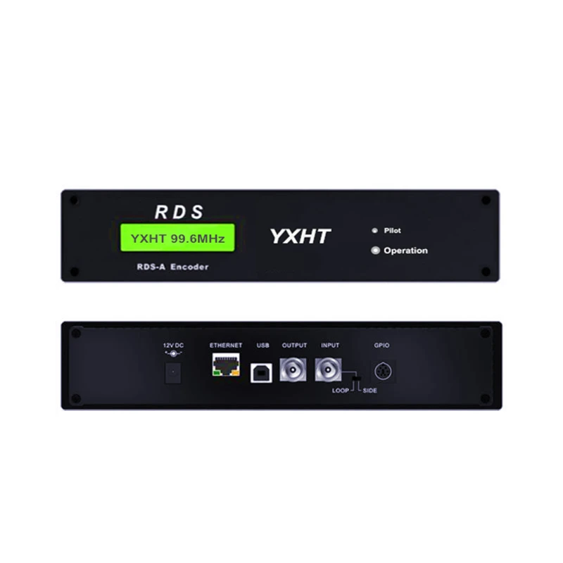 

YXHT FM Broadcast RDS-A Encoder Radio Data System Encoder For FM Transmitter Radio Station