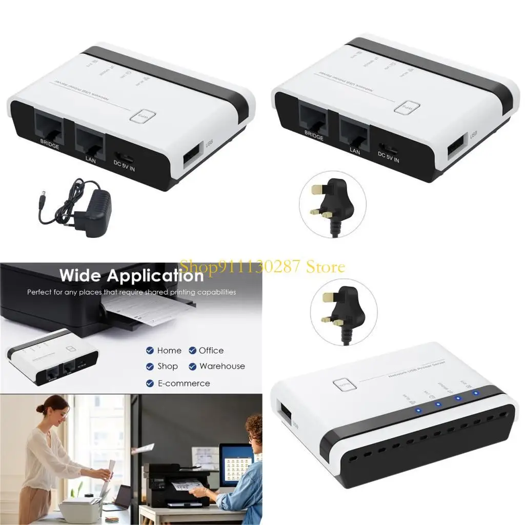 

J1HC USB2.0 портовые сети беспроводных серверов