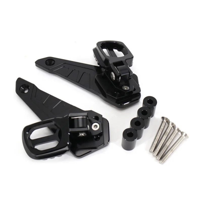 

For HONDA XADV 750 Footpegs For HONDA XADV 750 Passenger Rear Fold Footrest Silver