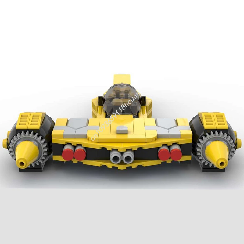 182個 MOC スターファイター 08 宇宙ビルディングブロック クリスマスギフト 建築 DIY エンジニアリングプロジェクト イノベーターに最適