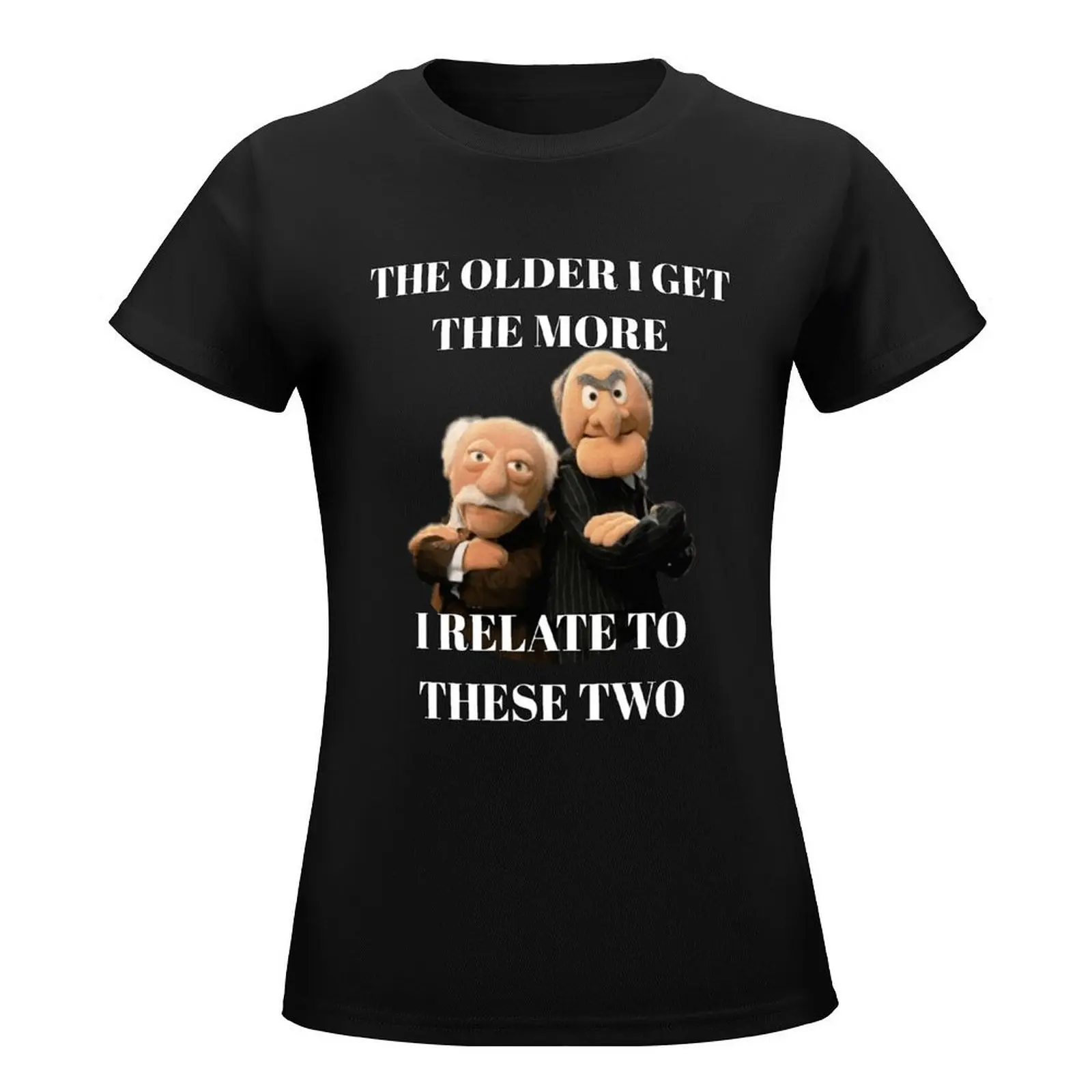 Statler and Waldorf vintage T-Shirt aesthetic clothes anime clothes lady clothes female T-shirts for Women