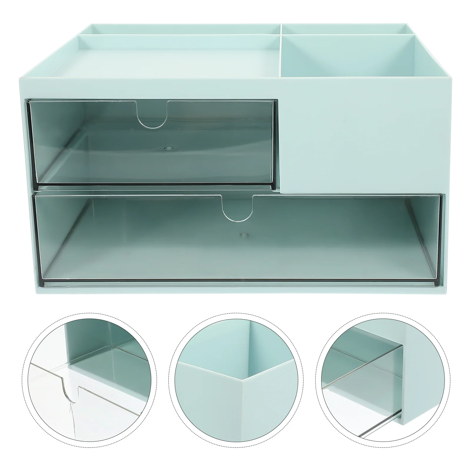 

Desktop Storage Box Drawer Design Table Organizer For Stationery Makeup Small Desk Organizers Accessories Storage Case