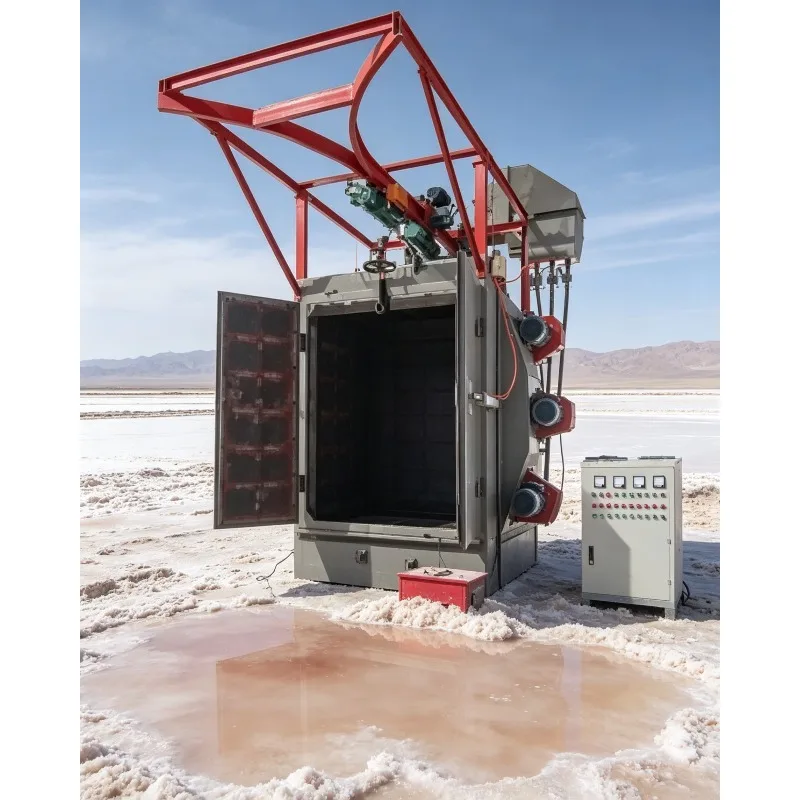Double Hook Type Shot Blasting Machine /Hanger Type Industrial Sandblasting Equipment/shot Blasting Machine for Foundry