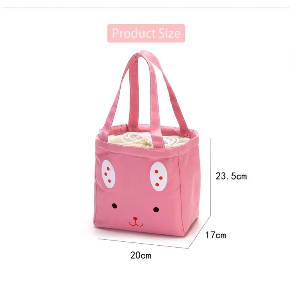 Travel Insulated Thermal Bag Portable Cute Animal Picnic Breakfast Organizer Keep Warm Lunch Box