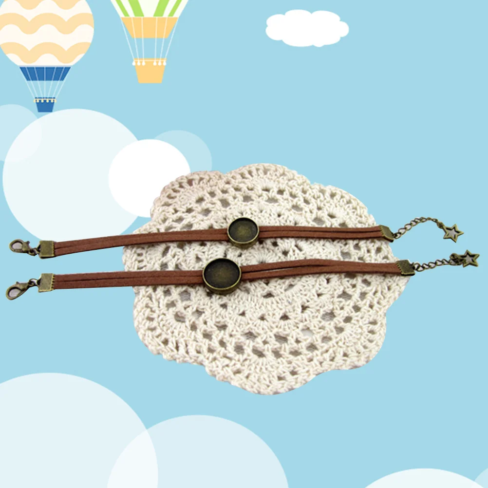 

Набор для изготовления браслетов ручной работы в стиле ретро, 10 шт., модный дизайн, заготовки для браслетов-манжет, идеально для создания украшений с подвесками из фото и стекла своими руками