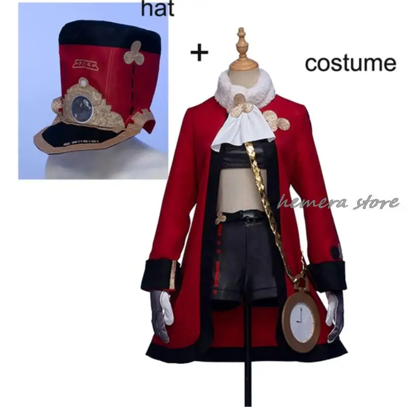 

Game Honkai Star Rail Pom-Pom Cosplay Costume Sexy Uniform Conductor Of The Astral Express Women Pom Pom Halloween Party Suit