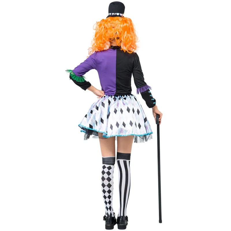 Jupe sec du pays des fées, magicien d'oz S, Cosplay, Clown allejoué, vêtements de spectacle d'halloween, Cos traditionnel pour femmes...