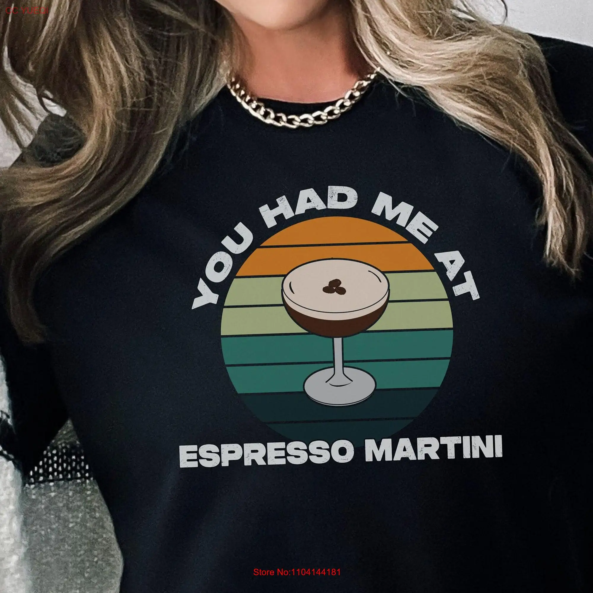 Espresso Martini Best Era SweaT T Shirt s for Her Minimalist Aprés Ski Trendy Sweater long or short sleeves