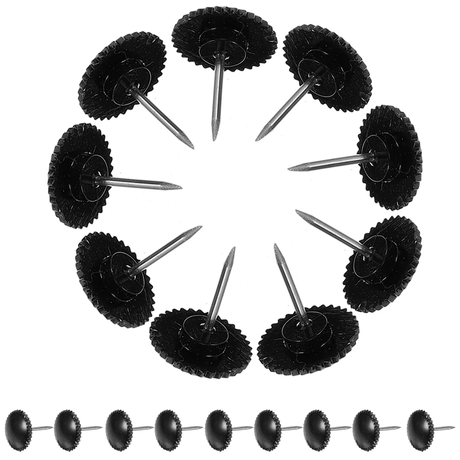 

100Pcs Simple Shaped Pushpins Convenient Thumbtacks Photo Wall Decoration Home Accessory Desk Accessories Thumb Tacks