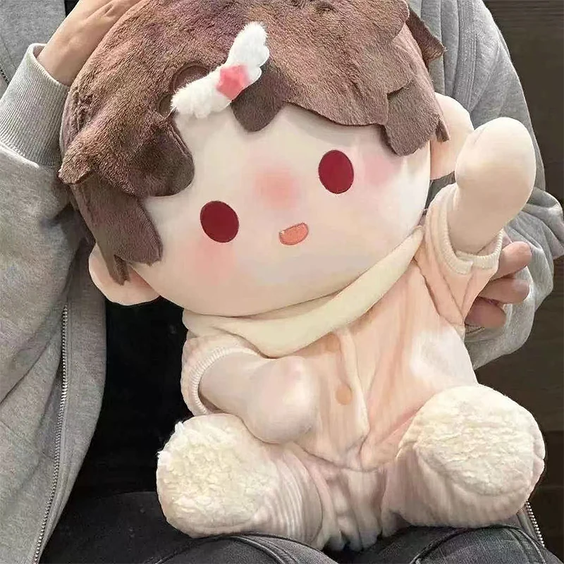 40 Cm Katoenen Poppenkleertjes Mouw Jumpsuit Genieten Zithouding Pop Pyjama Geen Kenmerken Vervanging Outfit Alleen Kleding
