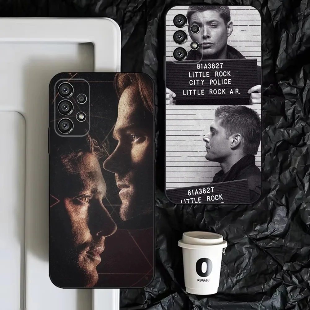 D-Dean Winchester  Phone Case For Samsung S25,S24,S23,S22,S21,S20,S10,Ultra,Plus,Lite,FE,Soft Silicone Black Cover