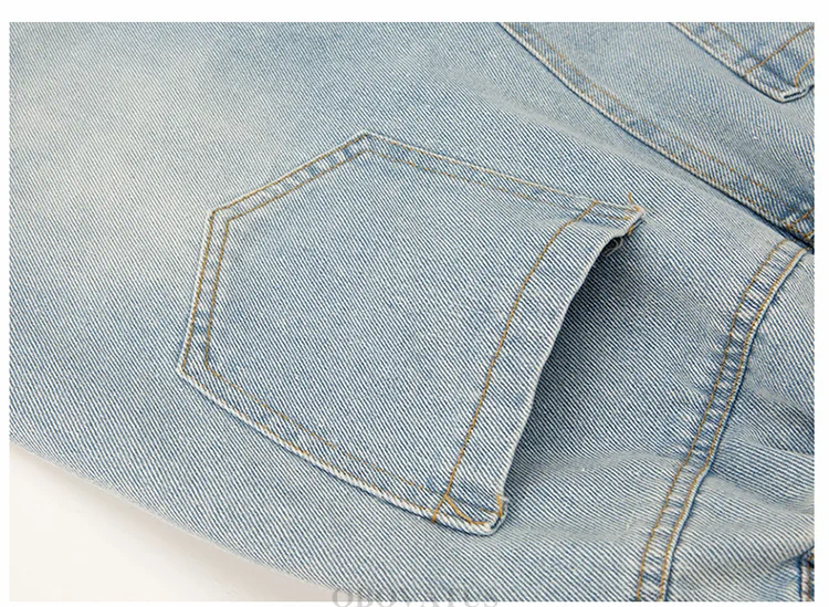 Frühlings-Kinderjeans mit Pilz-Applikationen für Mädchen, Neues Design, Street-Denim-Hosen, Kinder Slim Fit Regular Jeans-Hosen – Detail 11