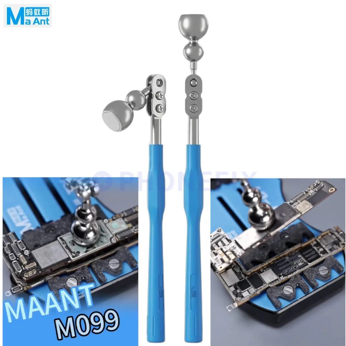 

MAANT M099 Explosion-proof Delaminator Rotate 340° Powerful Magnetic Suction Auxiliary Removed and Layered Motherboard Tools
