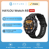 HAYLOU Watch R8 Smartwatch 1.43'' AMOLED HD Display Smart Watch Bluetooth Call & Voice Assistant Mulitary-grade Toughness Watch