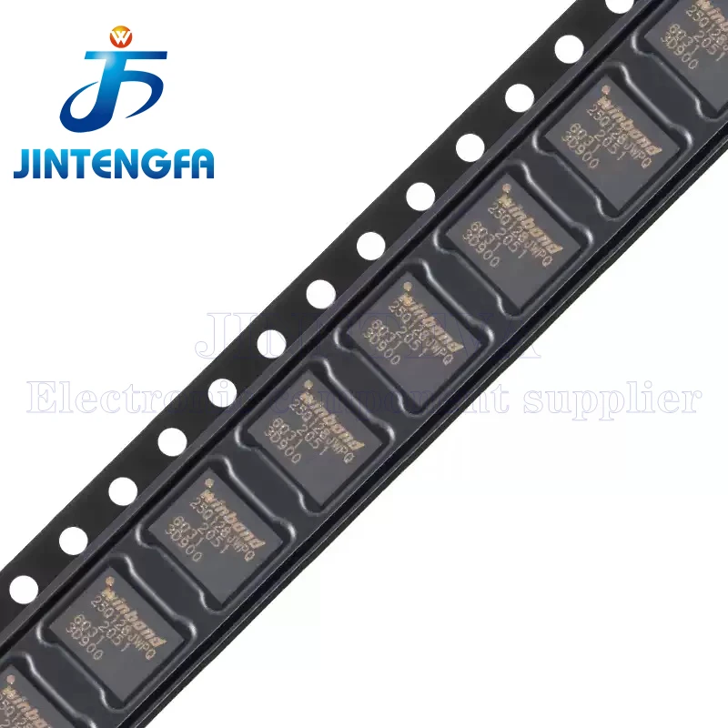 5PCS W25Q128JWPIQ W25Q128JVEIQ W25Q128JVPIQ WSON-8 128Mbit 1,8 V 3V 25Q128JVEQ 25Q128JVPQ 25Q128JWPQ Serielle FLASH Speicher SPI IC – Detail 3