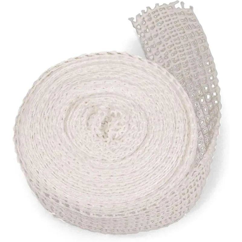 Elastic Butchers Twine Cooking String Food Net For Salami, Summer Sausage, Stretchable Poly-Cotton Mesh 3 Meter