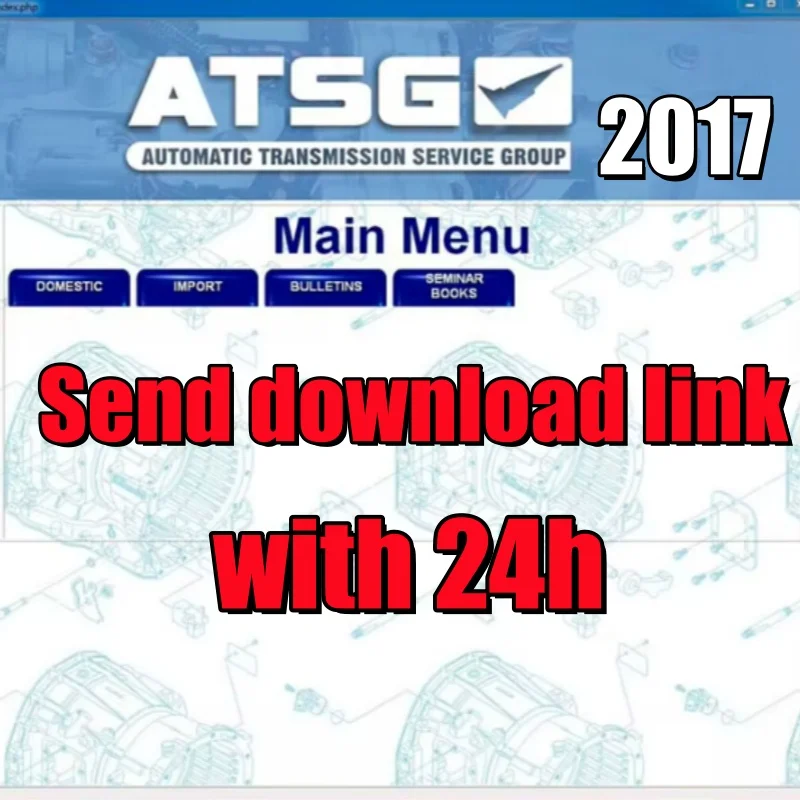 2026 Hot Sell ATSG 2017 Auto Repair Software ATSG Automatic Transmissions Service Group Repair Information Diagnostic Manual