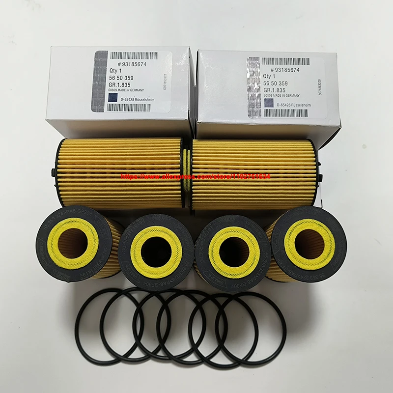 

6PPCS Oil Filter OEM# 93185674 For Chevrolet Chevy Aveo Cruze SONIC Trax Orlando Aveo5 Opel Astra Corsa Zafira Mokka Pontiac G3