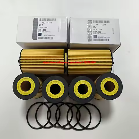 6PPCS Oil Filter OEM# 93185674 For Chevrolet Chevy Aveo Cruze SONIC Trax Orlando Aveo5 Opel Astra Corsa Zafira Mokka Pontiac G3
