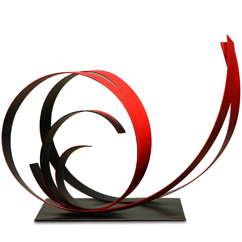 

Art Ornament High-End Light Luxury Creative Decoration Hotel Lobby Modern Stainless Steel Floor Metal Sculpture