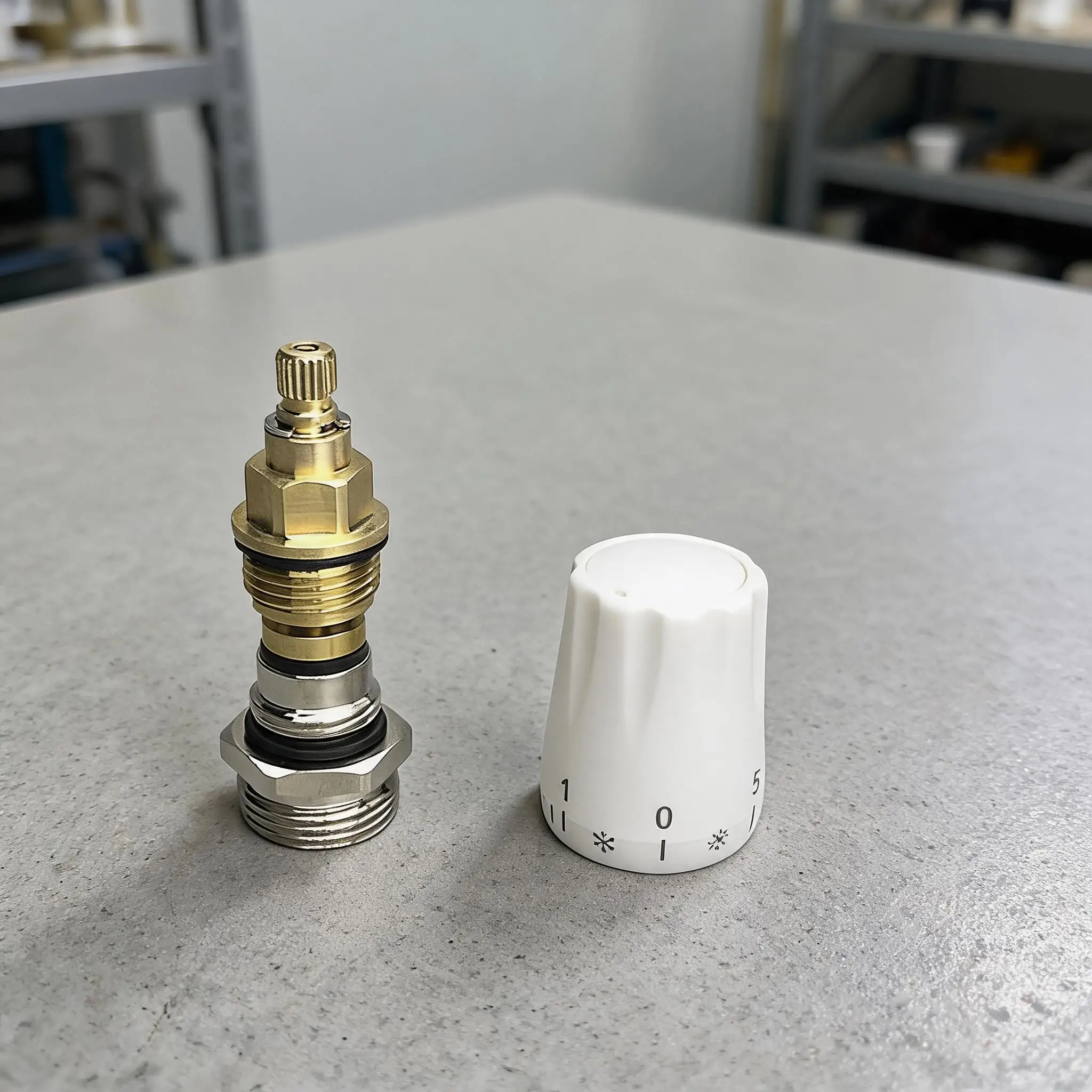 1pc Underfloor Heating Manifold Valve Precise Flow Regulation Thermostatic Handwheel For Hydronic Heating Systems