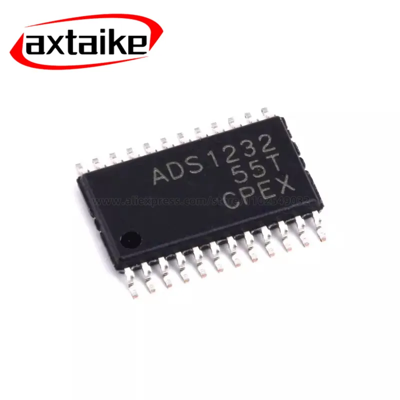 ADS1232IPWR ADS1232 TSSOP-24 80SPS Analog to Digital Converters - ADC 24-Bit SMD IC