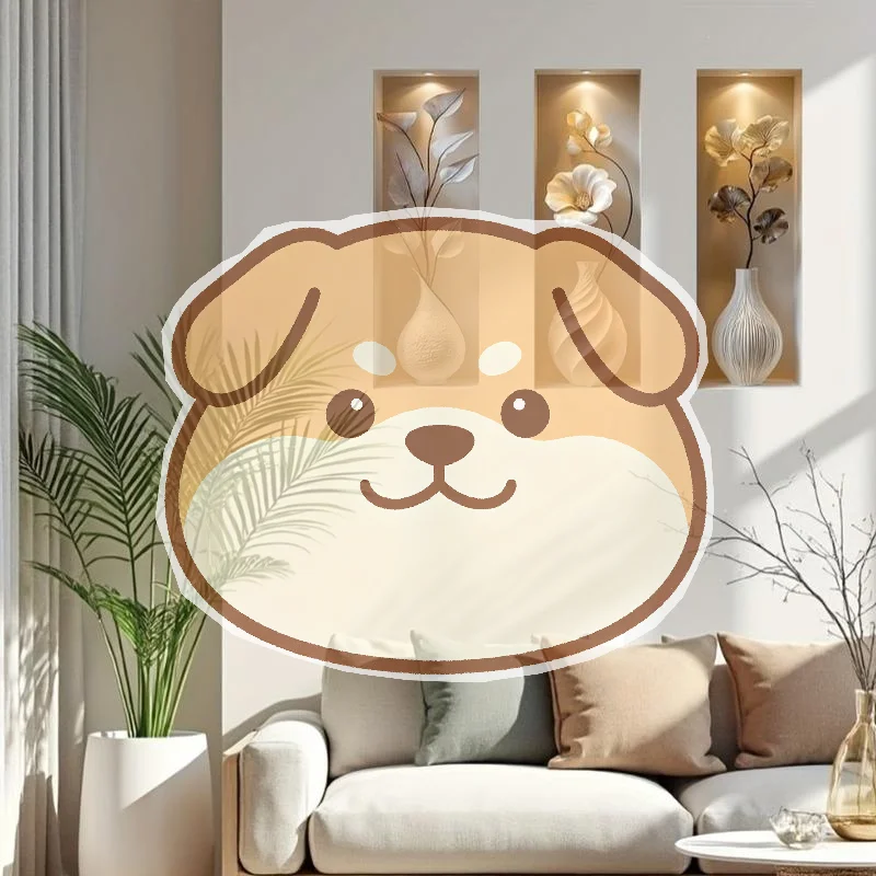 3D PVC Simulated Vase Niche Wall Sticker Removable Peel and Stick Decal for Laundry Room Home Wall Decor