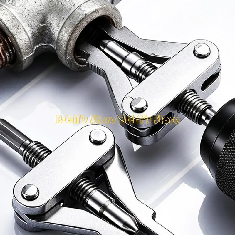 Y1AD Small 8.5 Removal Tool for Broken Pipe Thread Work, Metal Drill Ready Design With Drill Drive End for Plumbing Repair Tasks