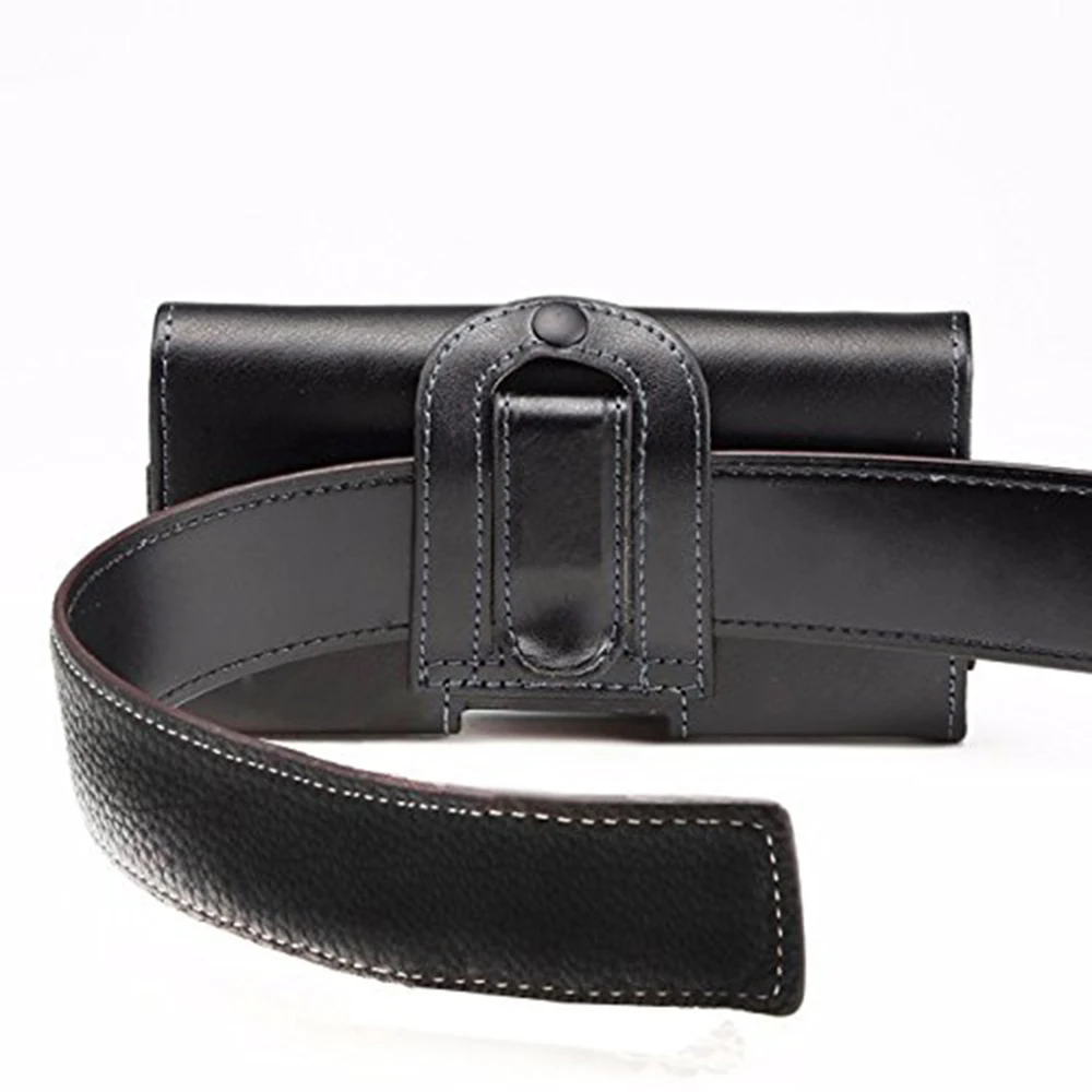 Leather Phone belt case for Cubot Pocket 4