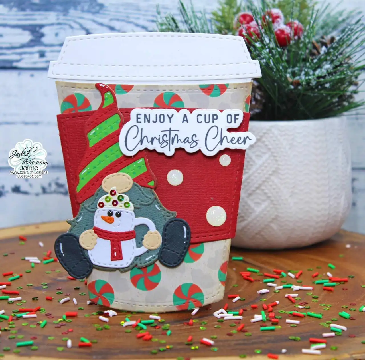 Hot Cocoa Collection Metal Cutting Dies Stencil Clear Stamp Scrapbook Craft Decoration Embossing Template DIY Greeting Gift Card