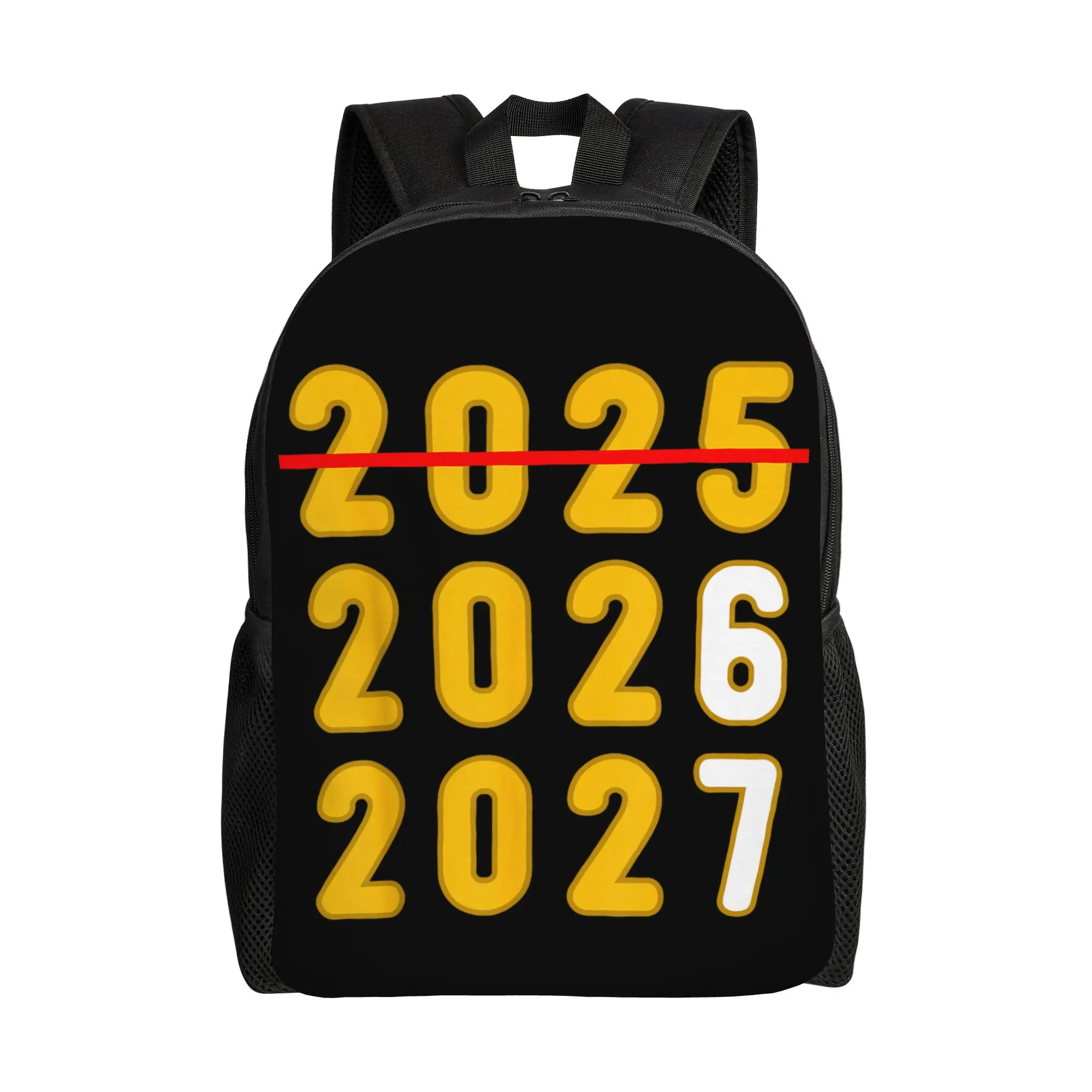 

Новинка! Забавный мем-рюкзак на Новый год (31 декабря) для мужчин и женщин, модный студенческий рюкзак для походов и путешествий, городская сумка через плечо для колледжа, 2026-2027, для активного отдыха