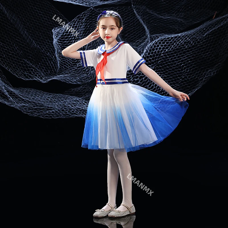 

Children's Choral Costume Performance Costume Choral Dance Dress Poetry Recitation Performance Costume