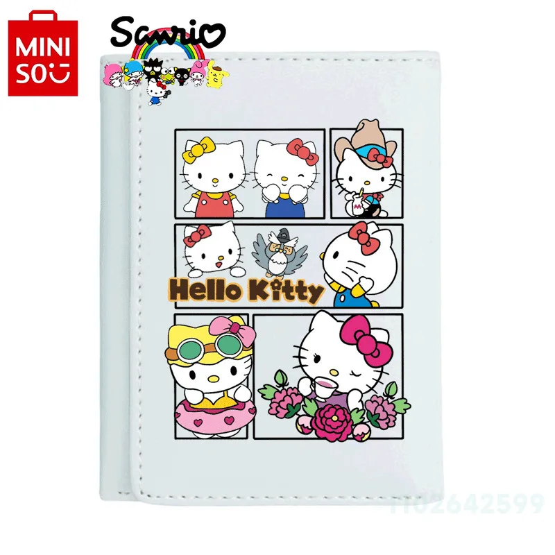 Hello Kitty New Women's Wallet Fashion High Quality Women's Long Zero Wallet Cartoon Large Capacity Multi Functional Card Bag