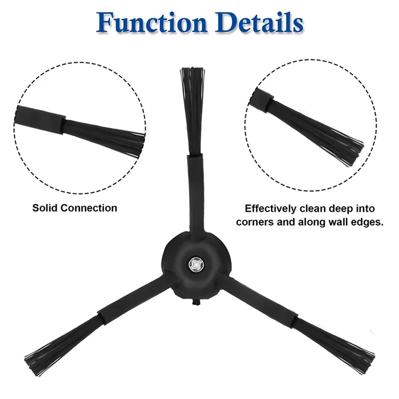 

B83B-For Roborock S8 Maxv Ultra/S8 Max Ultra Accessories Double Main Roller Brush Side Brush Filter Mop Pads Dust Bags Parts