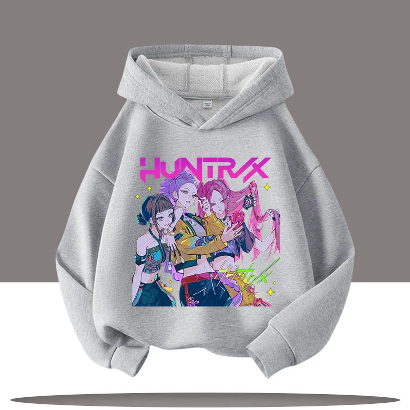 K-pop Demon Hunters sweats à capuche garçons filles à manches longues vêtements d'extérieur Saja garçons imprimer manteau à capuche pour enfants mode pull enfants hauts