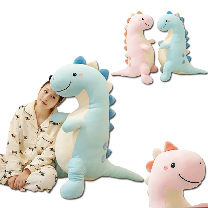 

New 70CM Big Long Cute Dinosaur Plush Toy Soft Cartoon Animal Plush Doll Boyfriend Pillow Child Girl Birthday Gift