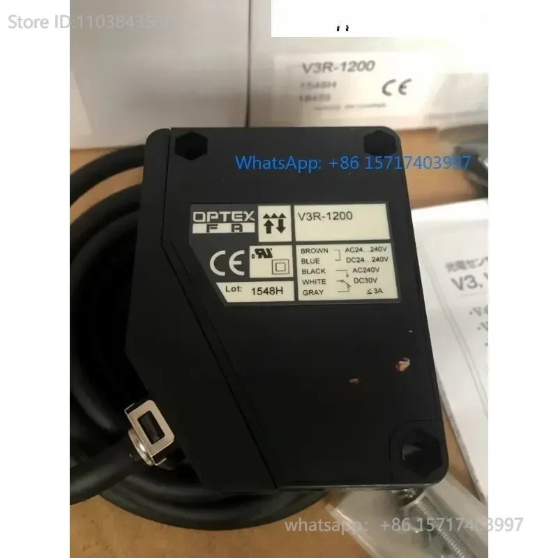 OPTEX mirror reflection photoelectric switch V3R-1200 V3R-1000