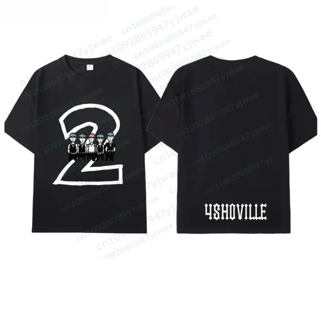 Jay Park Fan Grafik-T-Shirt Kpop Music World Tour T-Shirt Sommermode Reine Baumwolle Herren-T-Shirt Kleidung T-Shirt Y2k Frau ﻿ – Detail 3