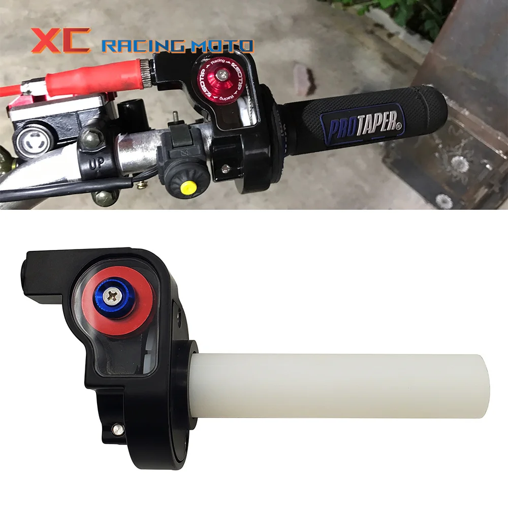 

Motorcycle 22mm Universal Throttle Grip Quick Twist Gas Throttle For Motocross ATV UTV Honda Yamaha Kawasaki Suzuki Grip Parts